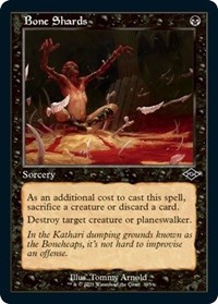 Bone Shards (Retro Frame) (Foil Etched), Modern Horizons 2