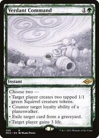 Verdant Command (Showcase), Modern Horizons 2