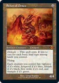 Scion of Draco (Retro Frame) (Foil Etched), Modern Horizons 2
