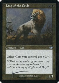 King of the Pride (Retro Frame) (Foil Etched), Modern Horizons