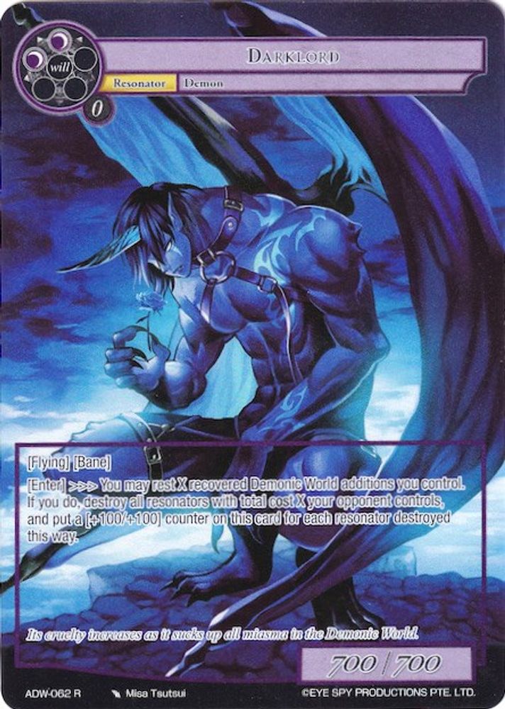 Darklord (Full Art), Foil, front
