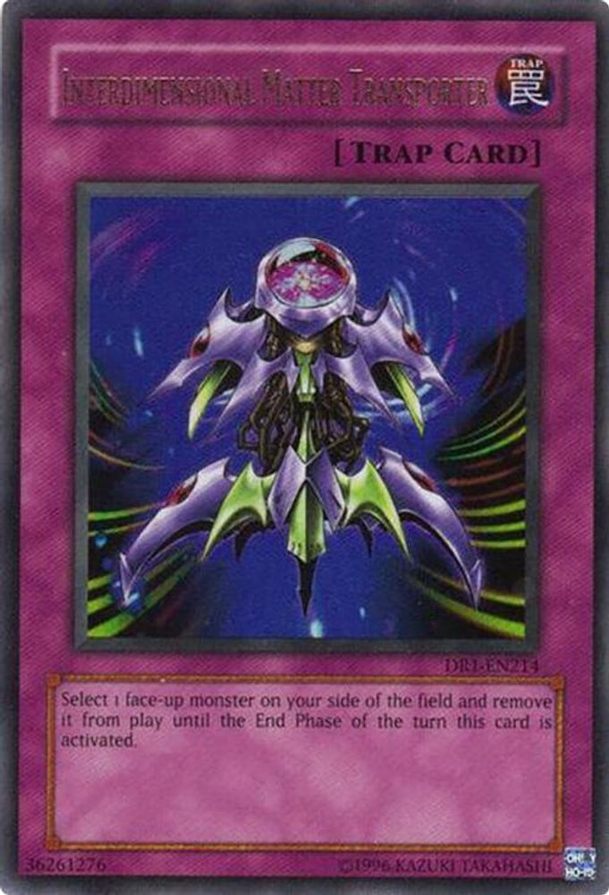Interdimensional Matter Transporter, Unlimited, front