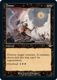 Damn (Retro Frame) (Foil Etched), Modern Horizons 2