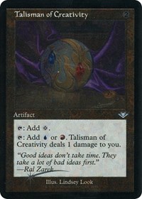Talisman of Creativity (Retro Frame) (Foil Etched), Modern Horizons