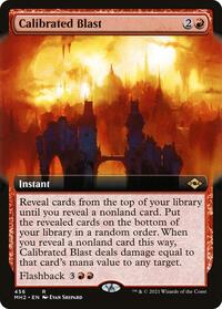 Calibrated Blast (Extended Art), Modern Horizons 2