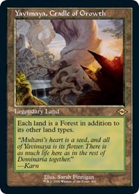Yavimaya, Cradle of Growth (Retro Frame) (Foil Etched), Modern Horizons 2