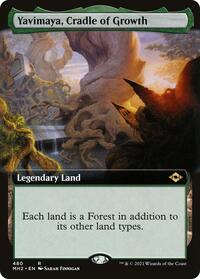 Yavimaya, Cradle of Growth (Extended Art), Modern Horizons 2