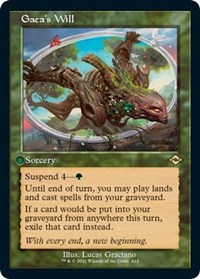 Gaea's Will (Retro Frame) (Foil Etched), Modern Horizons 2