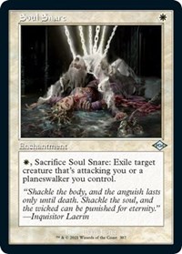 Soul Snare (Retro Frame) (Foil Etched), Modern Horizons 2