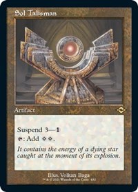 Sol Talisman (Retro Frame) (Foil Etched), Modern Horizons 2