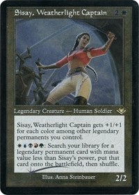 Sisay, Weatherlight Captain (Retro Frame) (Foil Etched), Modern Horizons