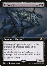 Necrogoyf (Extended Art), Modern Horizons 2
