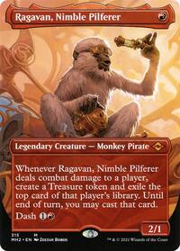 Ragavan, Nimble Pilferer (Borderless), Modern Horizons 2