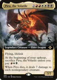 Piru, the Volatile (Extended Art), Modern Horizons 2