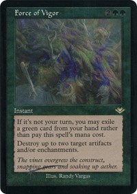Force of Vigor (Retro Frame) (Foil Etched), Modern Horizons