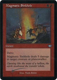 Magmatic Sinkhole (Retro Frame) (Foil Etched), Modern Horizons