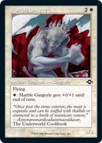 Marble Gargoyle (Retro Frame) (Foil Etched), Modern Horizons 2