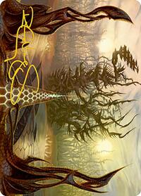 Thornglint Bridge Art Card (Gold-Stamped Signature), Art Series: Modern Horizons 2