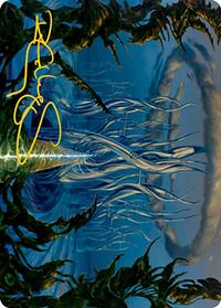 Tanglepool Bridge Art Card (Gold-Stamped Signature), Art Series: Modern Horizons 2