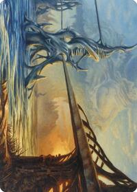 Razortide Bridge Art Card, Art Series: Modern Horizons 2