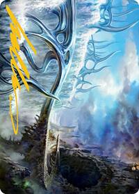 Mistvault Bridge Art Card (Gold-Stamped Signature), Art Series: Modern Horizons 2
