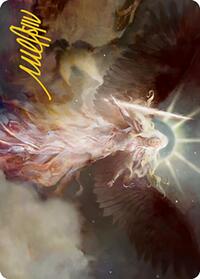 Serra's Emissary Art Card (Gold-Stamped Signature), Art Series: Modern Horizons 2