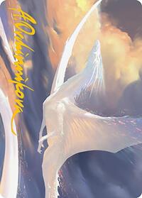 Timeless Dragon Art Card (Gold-Stamped Signature), Art Series: Modern Horizons 2