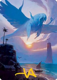 Aeromoeba Art Card (Gold-Stamped Signature), Art Series: Modern Horizons 2