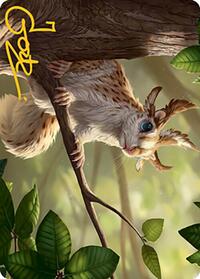 Squirrel Sovereign Art Card (Gold-Stamped Signature), Art Series: Modern Horizons 2