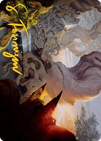 Yavimaya, Cradle of Growth Art Card (Gold-Stamped Signature), Art Series: Modern Horizons 2