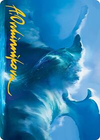 Subtlety Art Card (Gold-Stamped Signature), Art Series: Modern Horizons 2