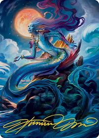 Svyelun of Sea and Sky Art Card (24/81) (Gold-Stamped Signature), Art Series: Modern Horizons 2