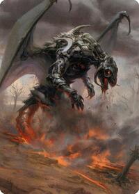 Scion of Draco Art Card, Art Series: Modern Horizons 2