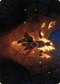 Yusri, Fortune's Flame Art Card, Art Series: Modern Horizons 2