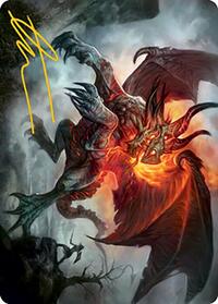 Piru, the Volatile Art Card (Gold-Stamped Signature), Art Series: Modern Horizons 2