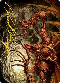 Archfiend of Sorrows Art Card (Gold-Stamped Signature), Art Series: Modern Horizons 2
