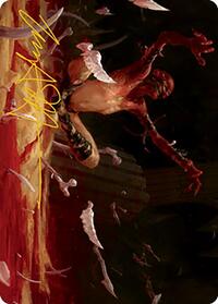 Bone Shards Art Card (Gold-Stamped Signature), Art Series: Modern Horizons 2