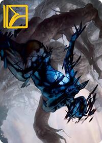 Grief Art Card (Gold-Stamped Signature), Art Series: Modern Horizons 2