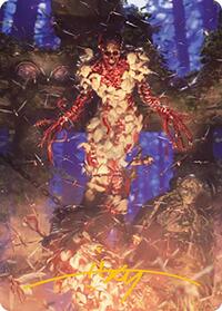 Grist, the Hunger Tide Art Card (55/81) (Gold-Stamped Signature), Art Series: Modern Horizons 2