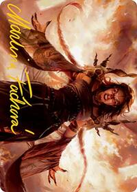 Dragon's Rage Channeler Art Card (Gold-Stamped Signature), Art Series: Modern Horizons 2