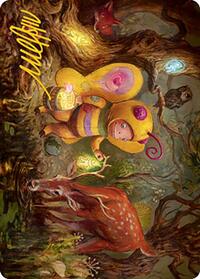 Glimmer Bairn Art Card (Gold-Stamped Signature), Art Series: Modern Horizons 2