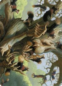 Scurry Oak Art Card, Art Series: Modern Horizons 2