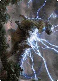 Thrasta, Tempest's Roar Art Card (41/81), Art Series: Modern Horizons 2