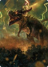 Thrasta, Tempest's Roar Art Card (42/81), Art Series: Modern Horizons 2