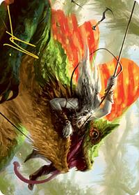 Captured by Lagacs Art Card (Gold-Stamped Signature), Art Series: Modern Horizons 2