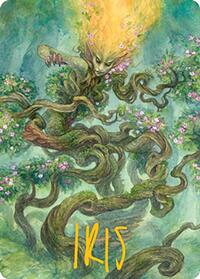 Titania, Protector of Argoth Art Card (Gold-Stamped Signature), Art Series: Modern Horizons 2