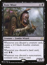 Bone Miser, The List Reprints