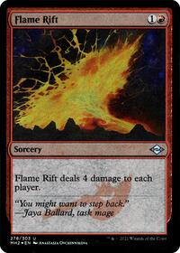 Flame Rift (Foil Etched), Modern Horizons 2