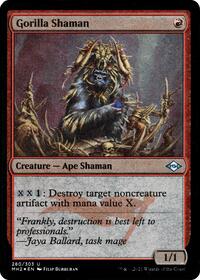 Gorilla Shaman (Foil Etched), Modern Horizons 2
