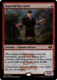 Imperial Recruiter (Foil Etched), Modern Horizons 2
